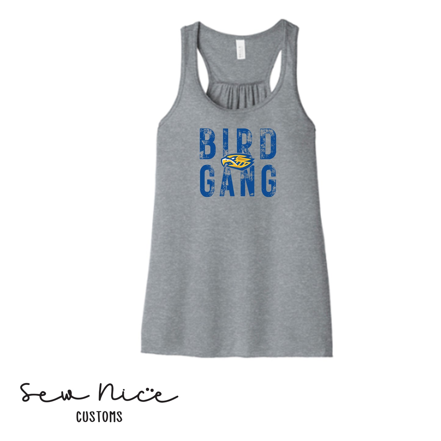 SP Bird Gang Ladies Bella Canvas Flowy Tank Top