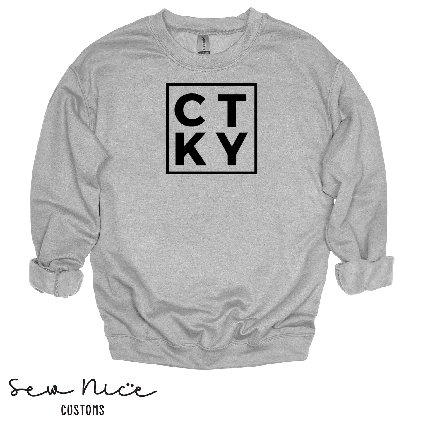 CTKY Logo-Crewneck Sweatshirt