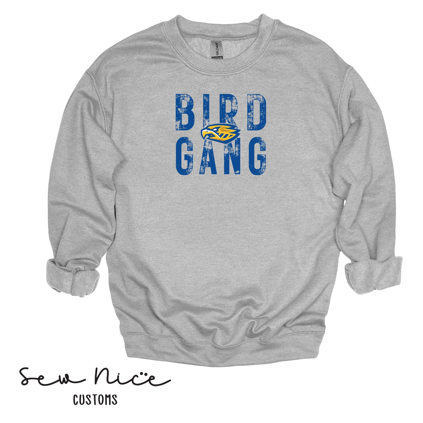 SP Bird Gang Unisex Adult/Youth Crewneck Sweatshirt