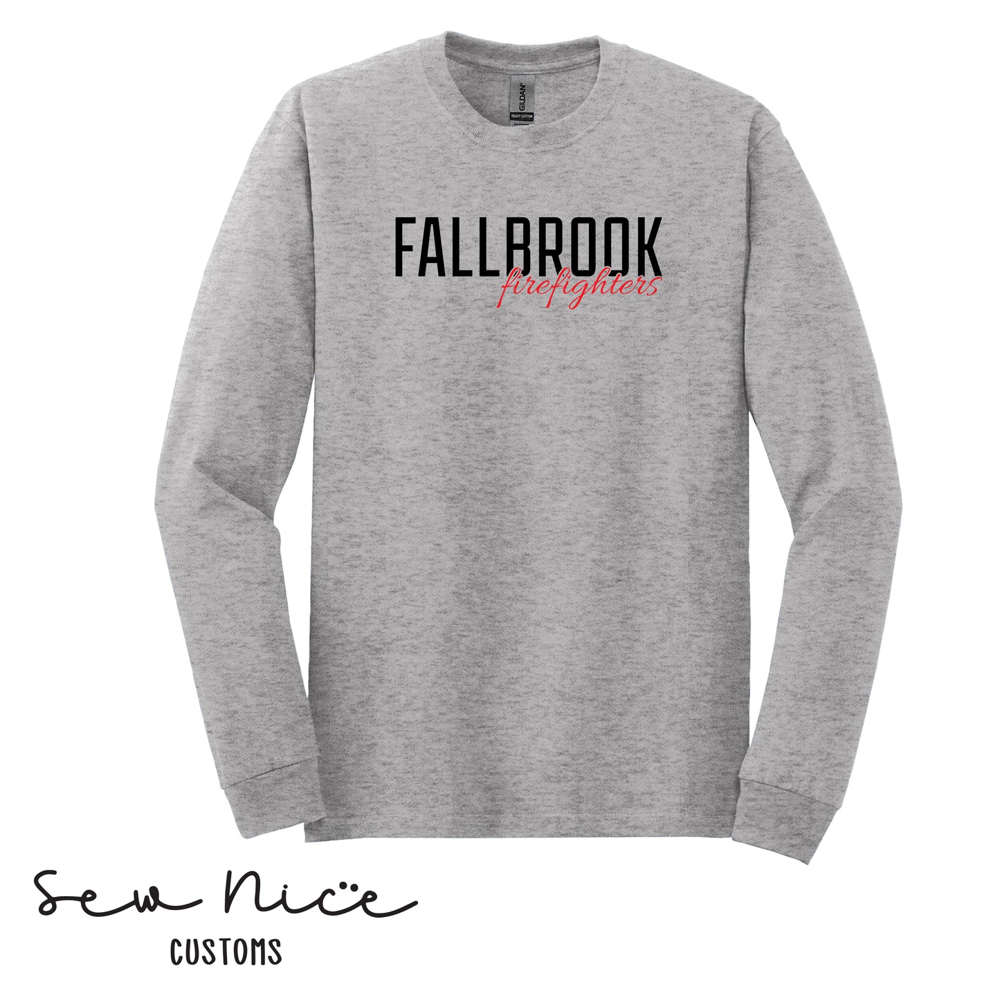 YOUTH Fallbrook Firefighters- Long Sleeve Shirt