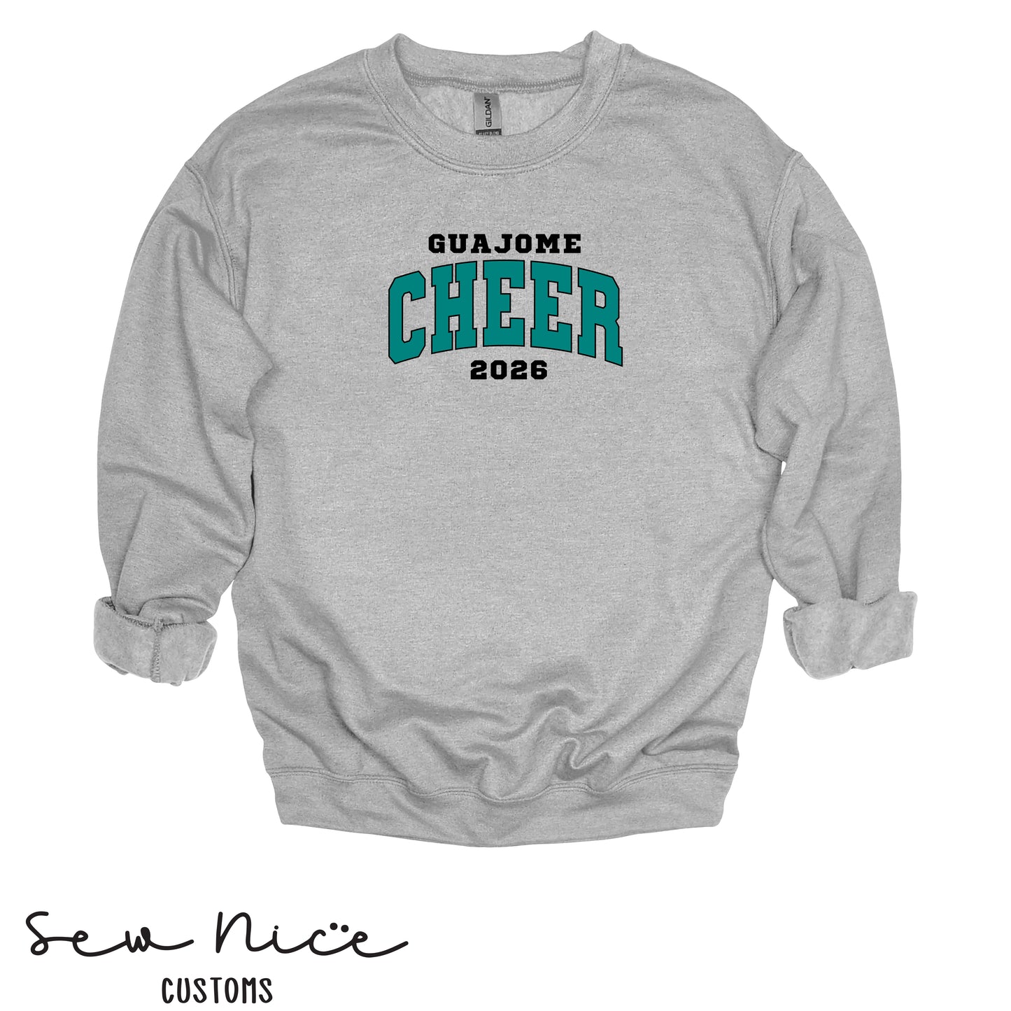 Guajome CHEER 2026- Unisex Adult/Youth Crewneck Sweatshirt