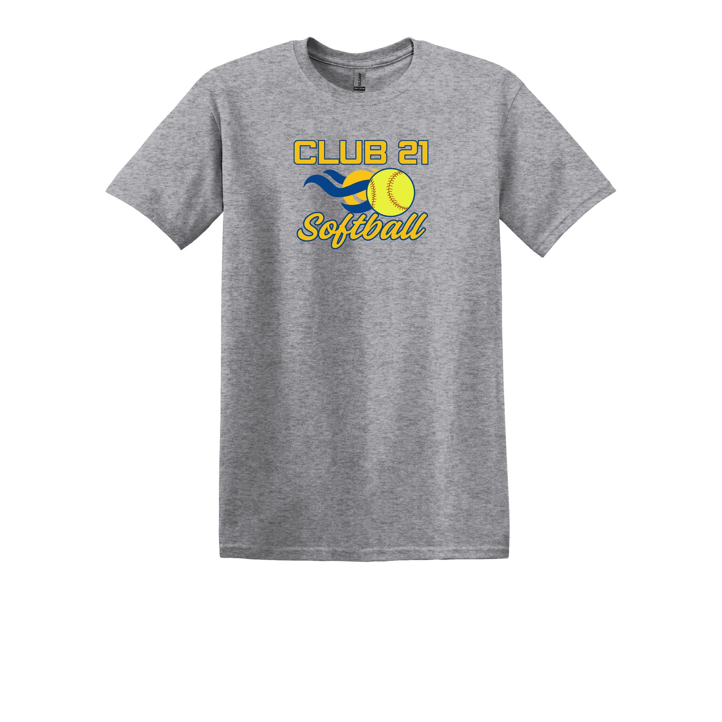 Club 21 Softball- Unisex Adult/Youth T-Shirt