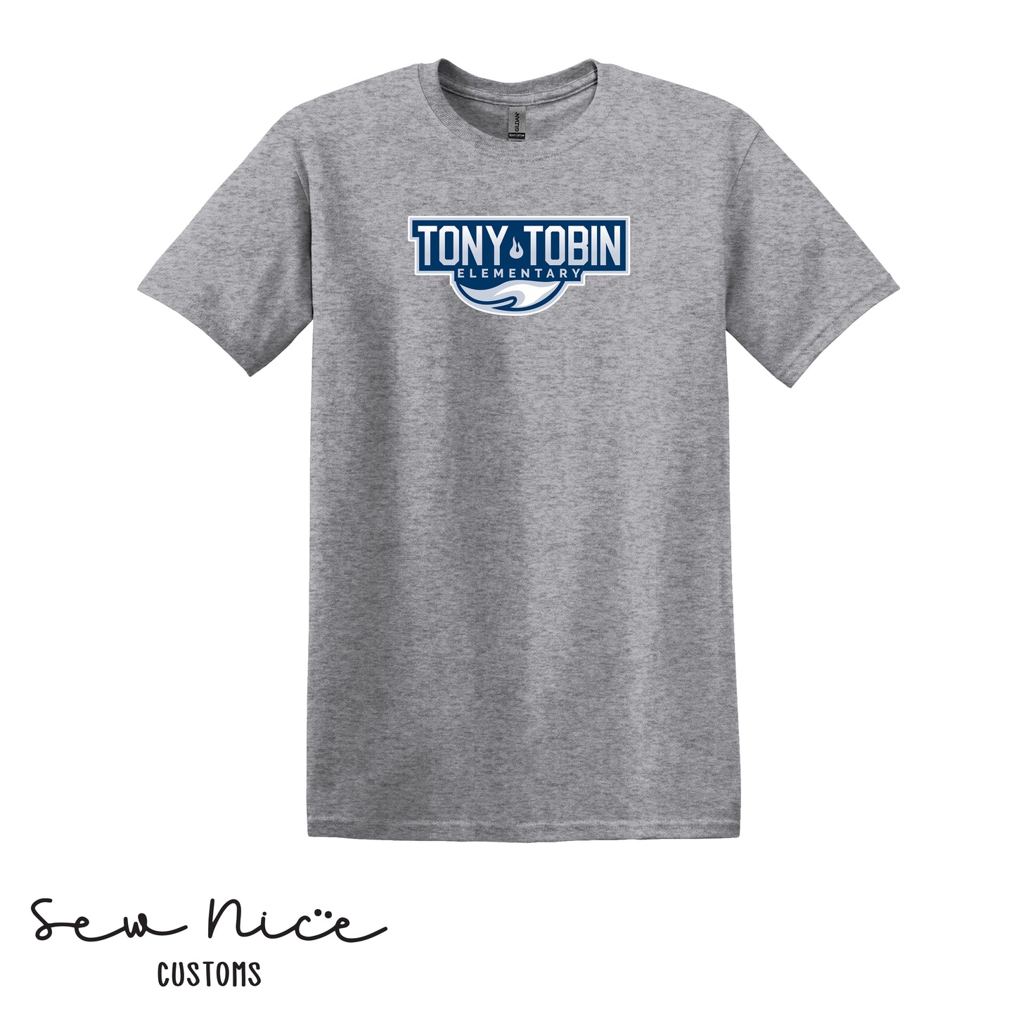 Tony Tobin Traditional Logo- Unisex Adult T-Shirt