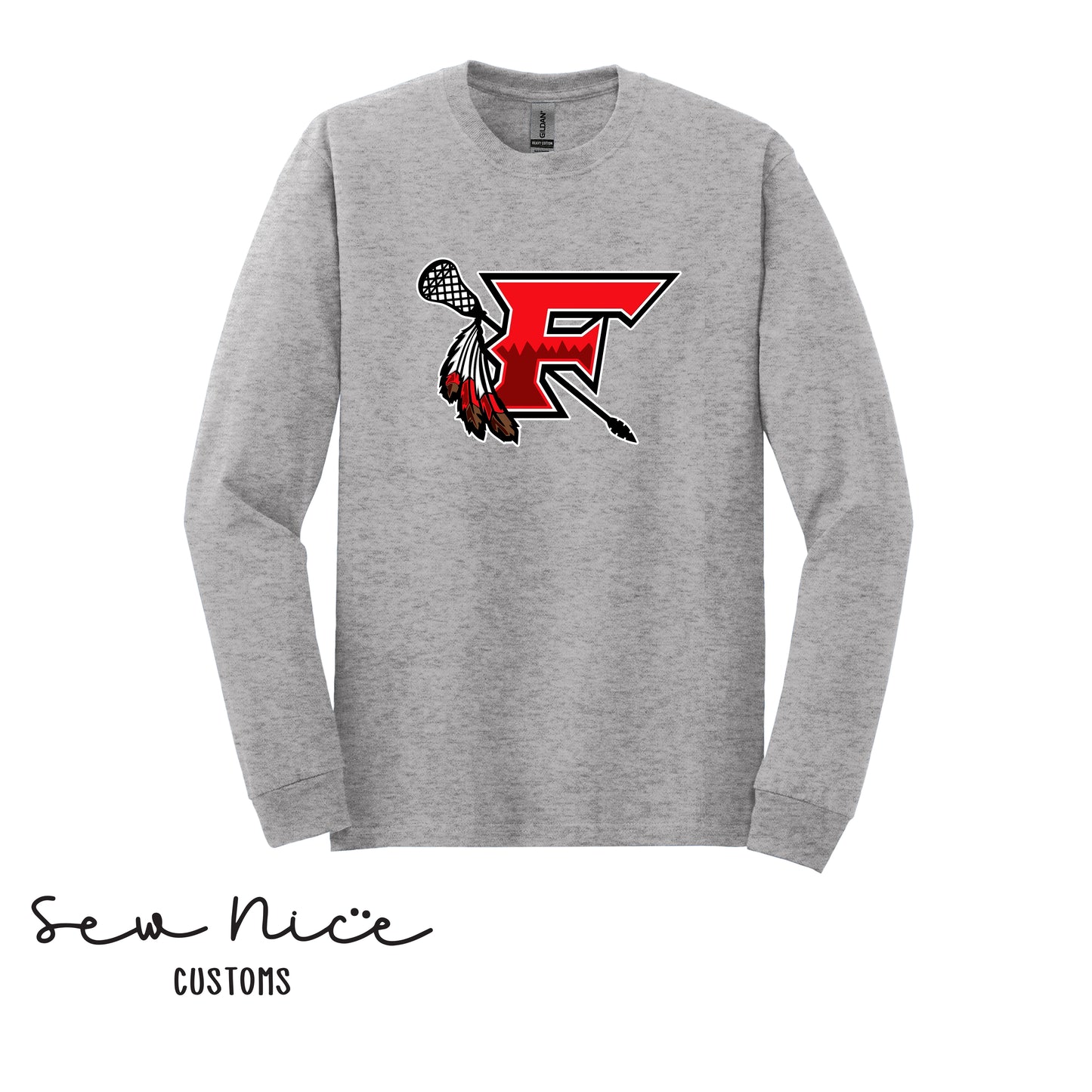 YOUTH- FHS Lacrosse Long Sleeve Shirt