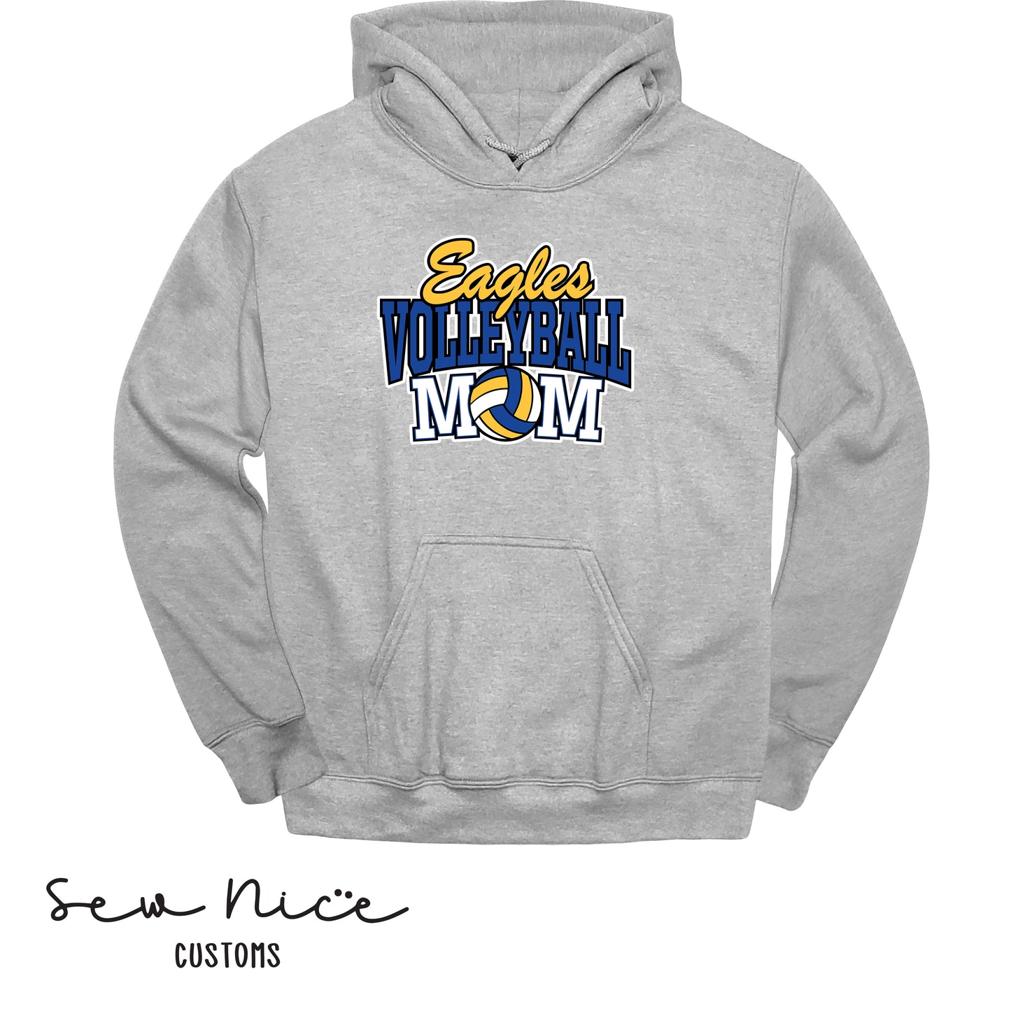 SP Eagles Volleyball MOM- Unisex Hoodie