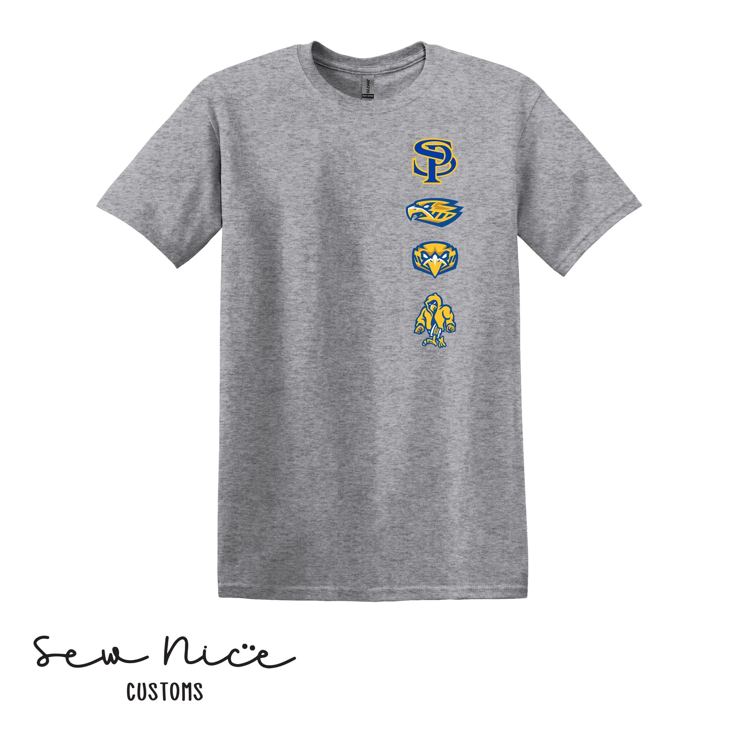 SP -Logo Row- Unisex Adult/Youth T-Shirt