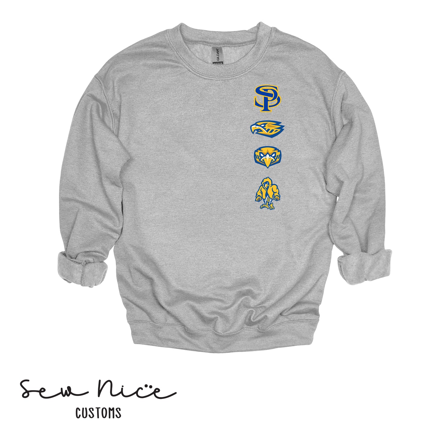 SP Row Logo- Unisex Adult/Youth Crewneck Sweatshirt