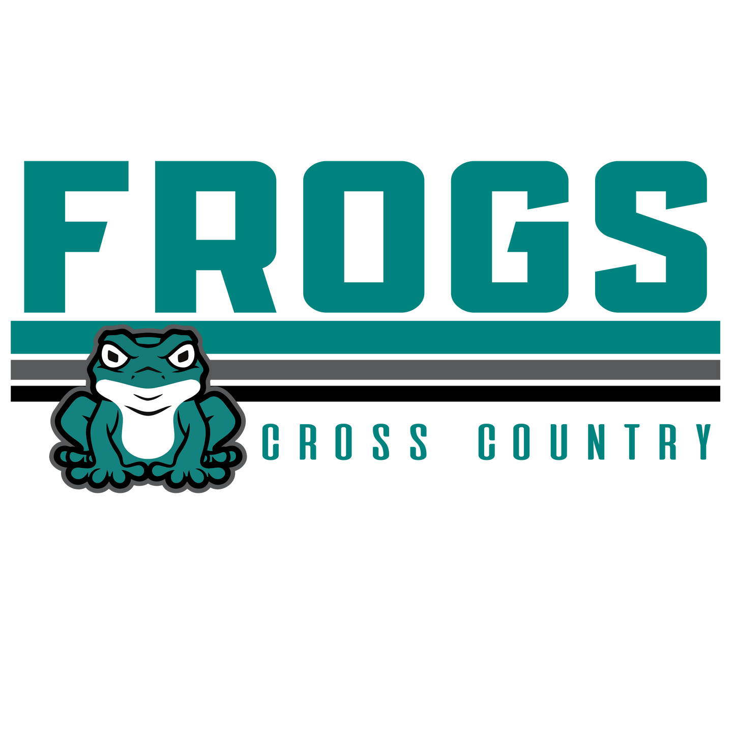 Stripe FROGS Design - ADULT Unisex Shirt