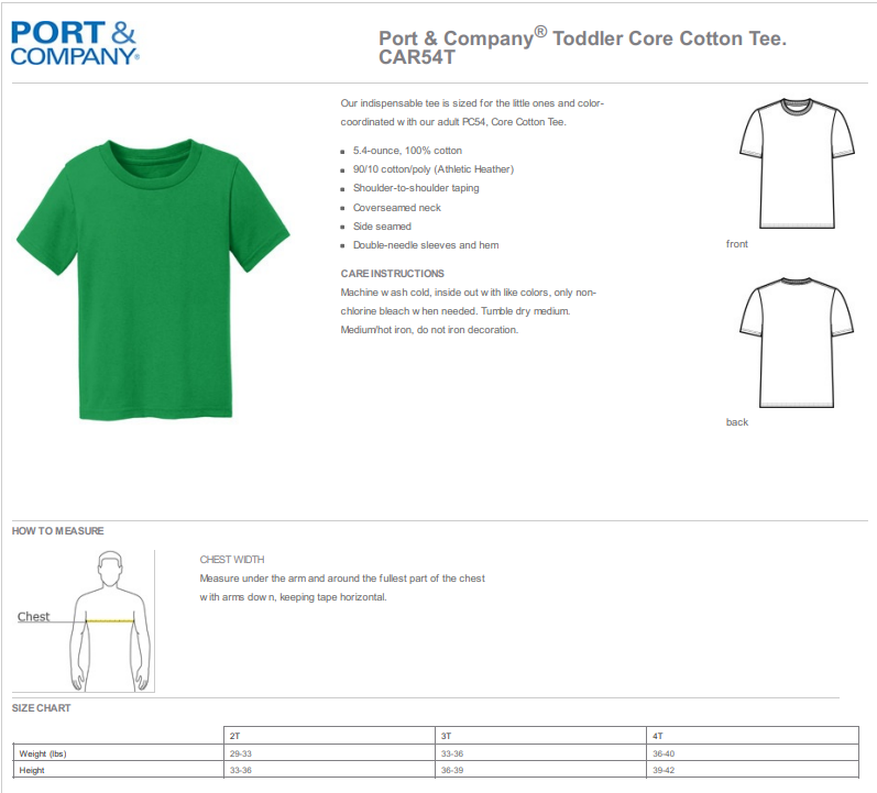 ESGL Star Logo- Unisex TODDLER Shirt