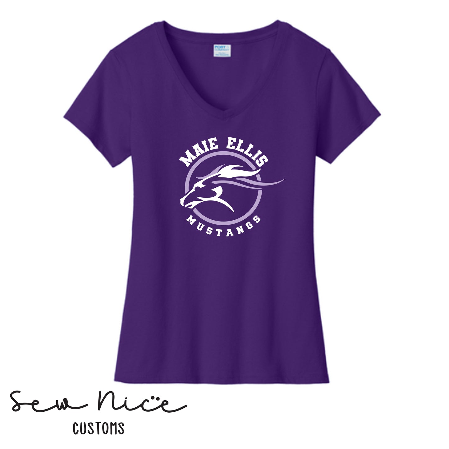 Maie Ellis- Military Child Month- V-Neck