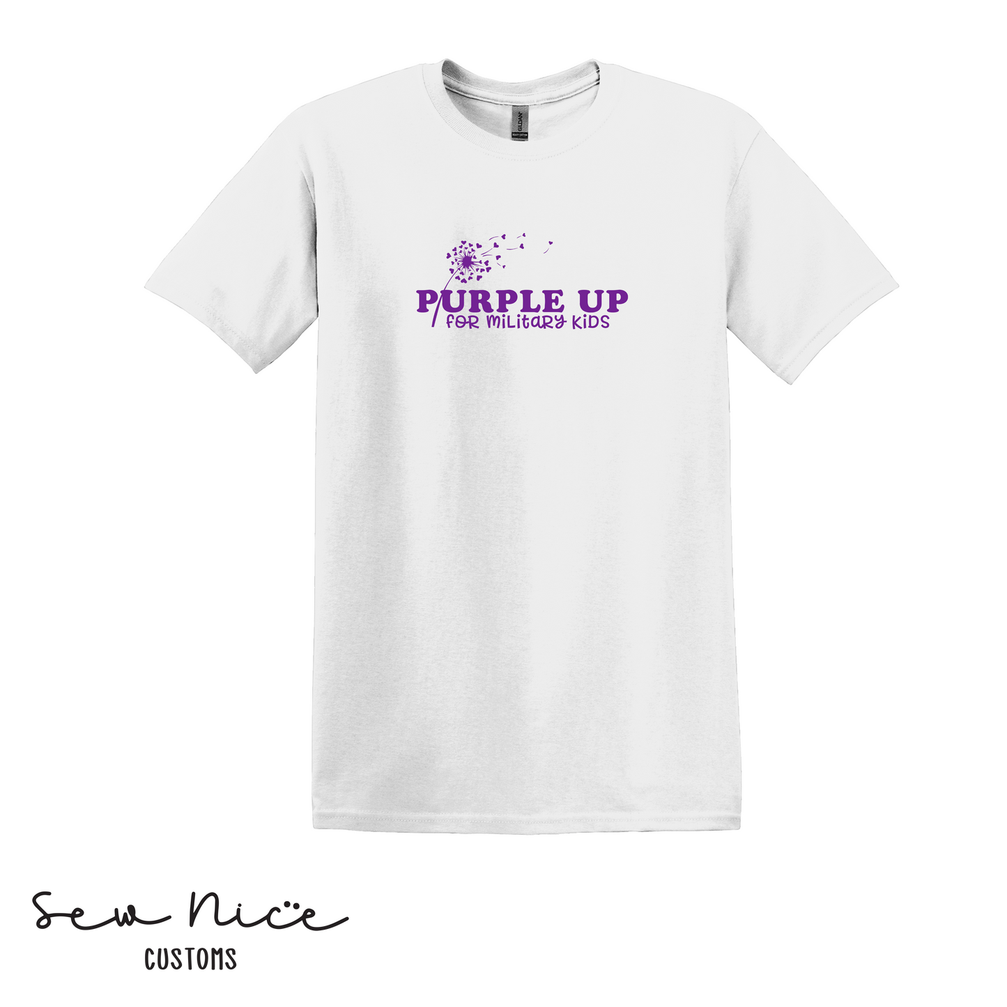 Purple Up For Military Kids - Adult Shirt