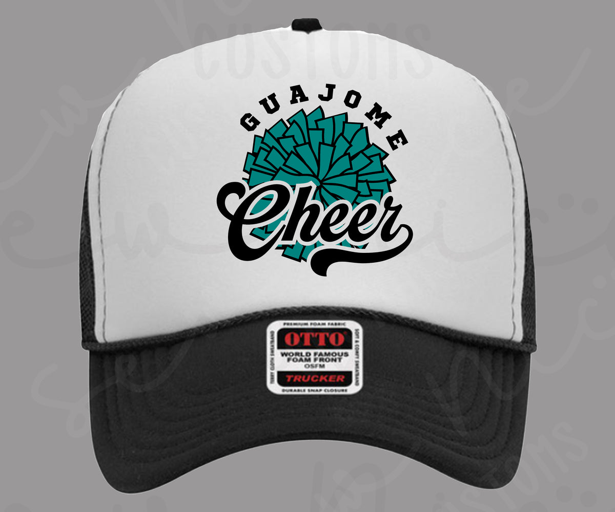 Guajome Pom Pom Cheer- Foam Trucker Hat