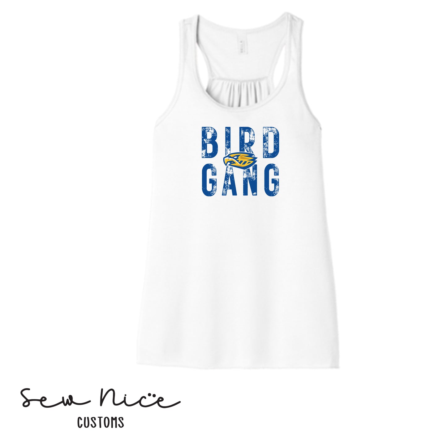 SP Bird Gang Ladies Bella Canvas Flowy Tank Top