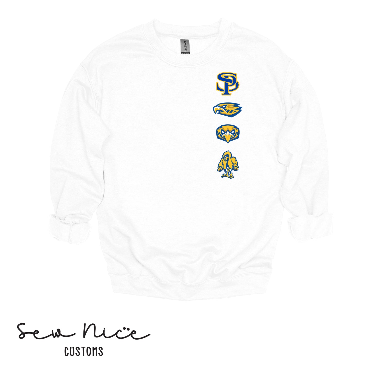 SP Row Logo- Unisex Adult/Youth Crewneck Sweatshirt