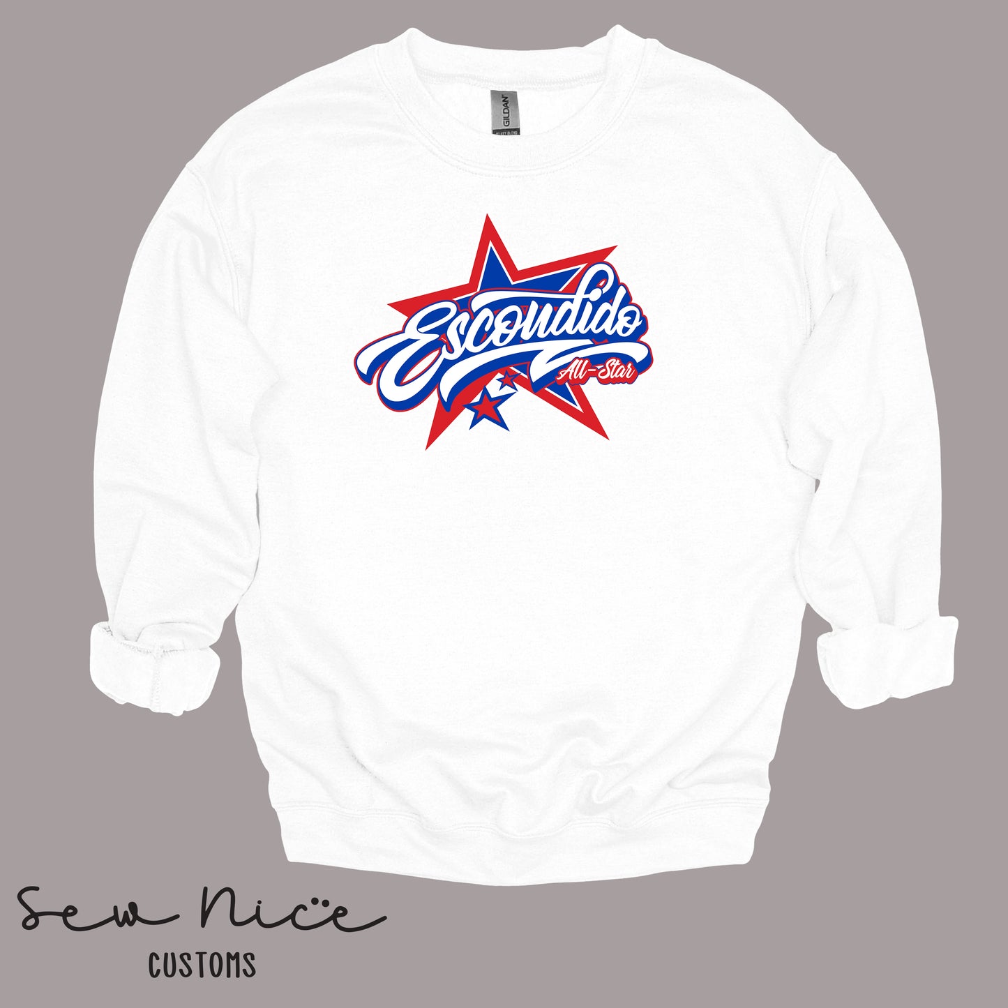Escondido Star Logo- Unisex Crewneck Sweatshirt