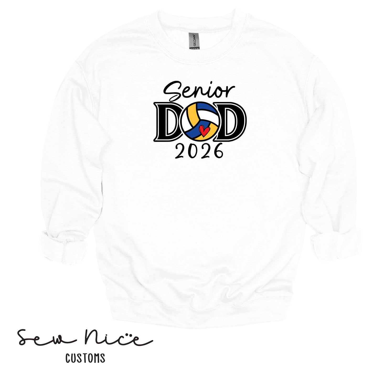 SP Senior DAD 2026 Adult Unisex Crewneck Sweatshirt