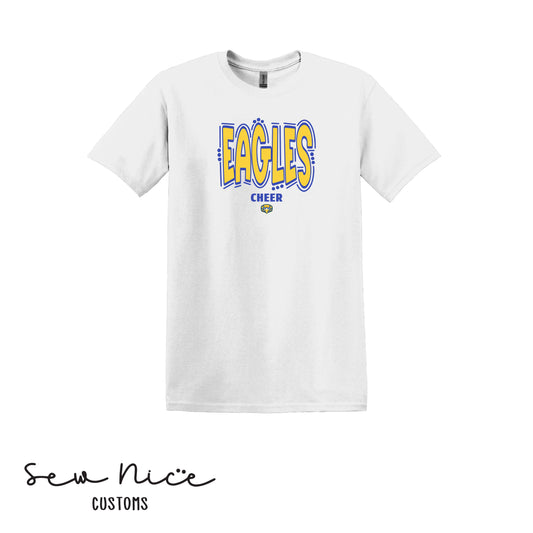 Eagles Doodle Cheer- Unisex Adult/Youth T-Shirt