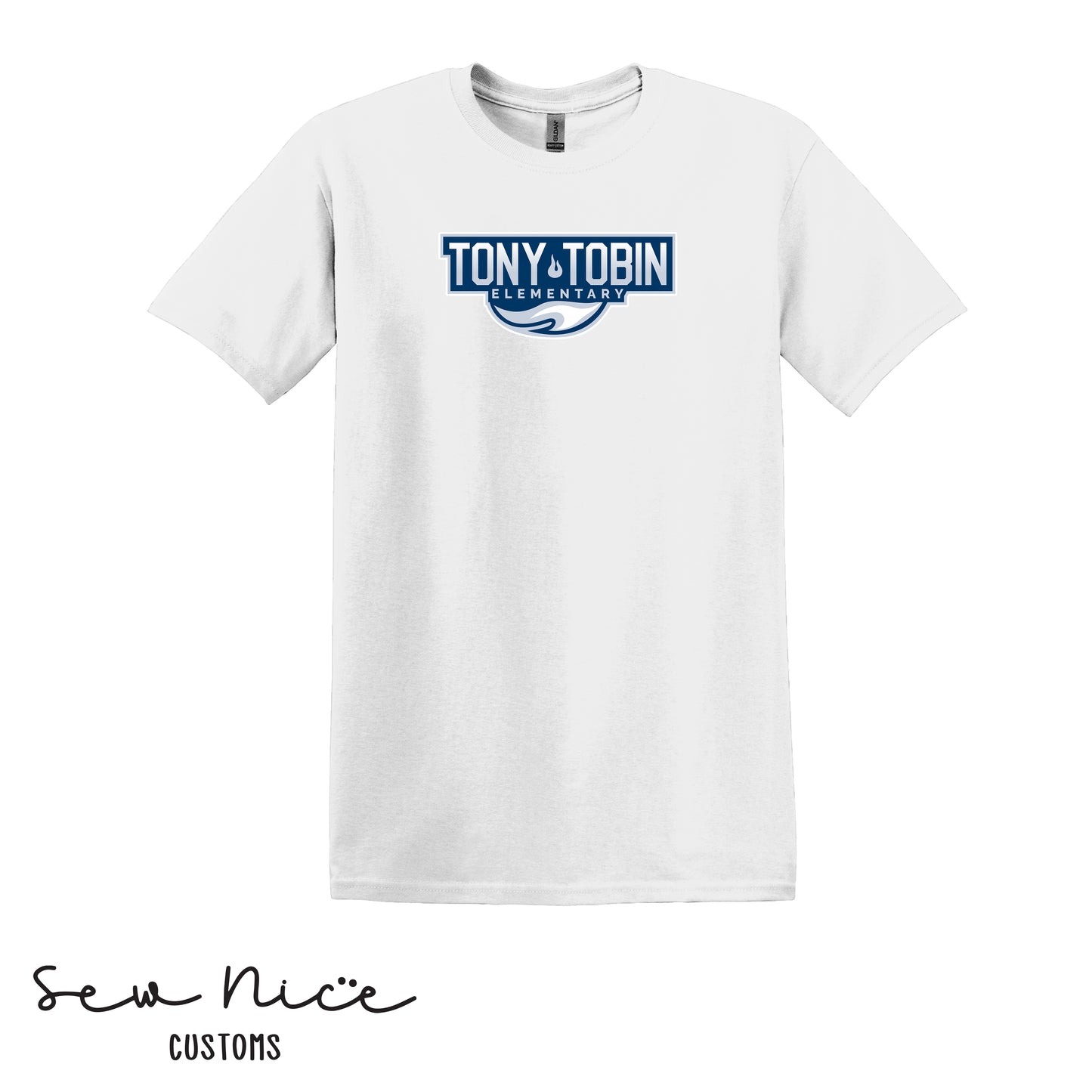 Tony Tobin Traditional Logo- Unisex Adult T-Shirt