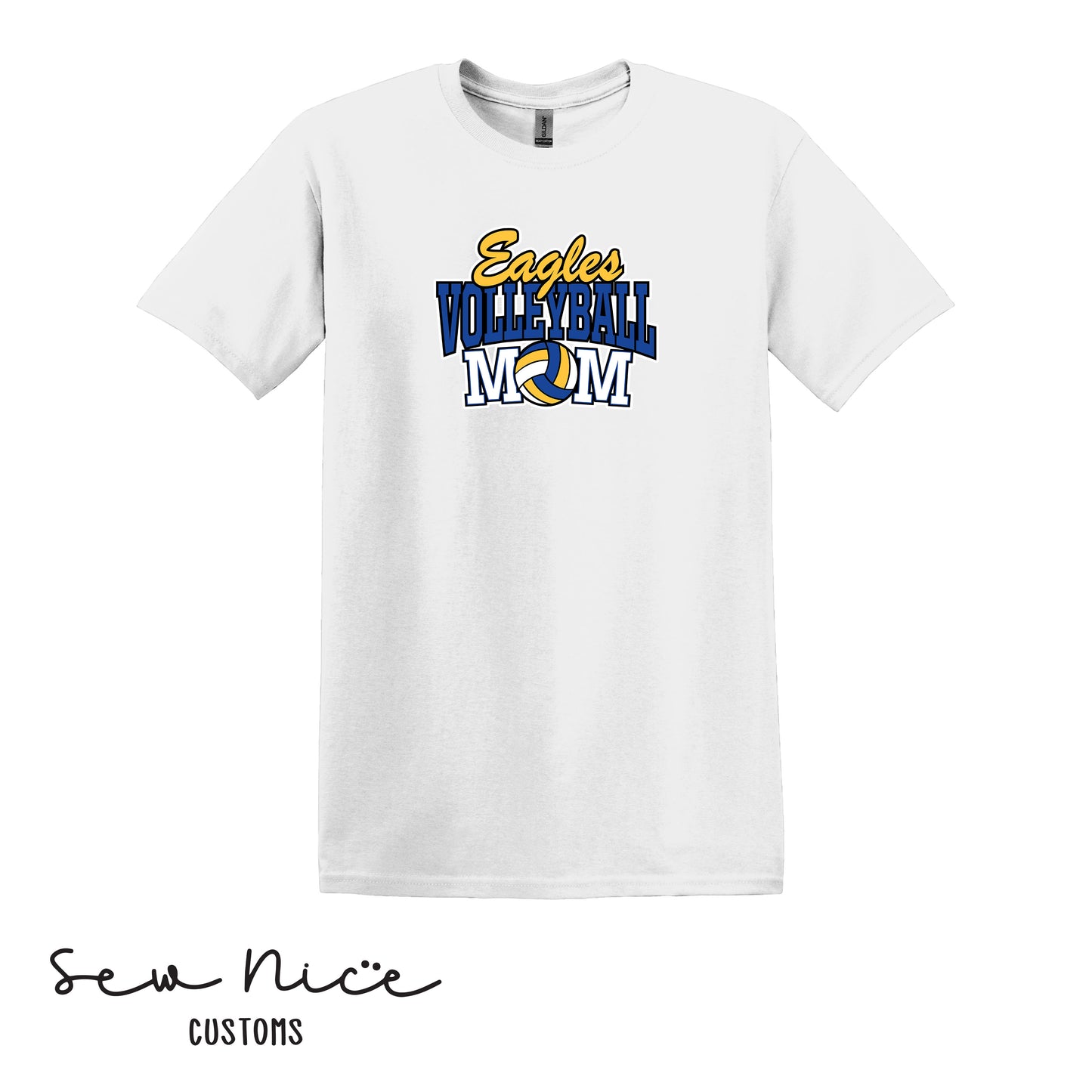 SP Eagles Volleyball MOM- Unisex Adult T-Shirt