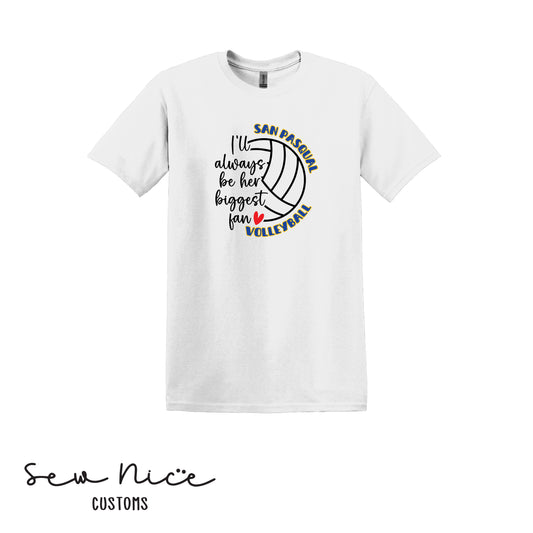 SP Volleyball Biggest Fan Adult/Youth Unisex T-Shirt