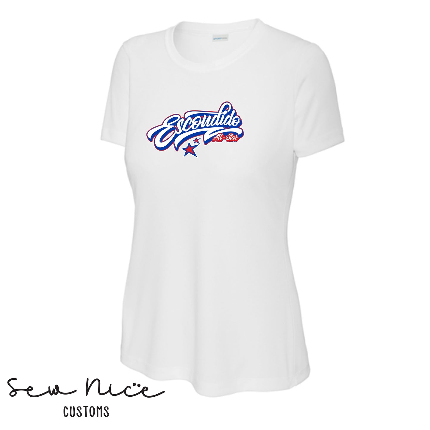 Escondido Script Logo- Ladies Dri Fit Shirt