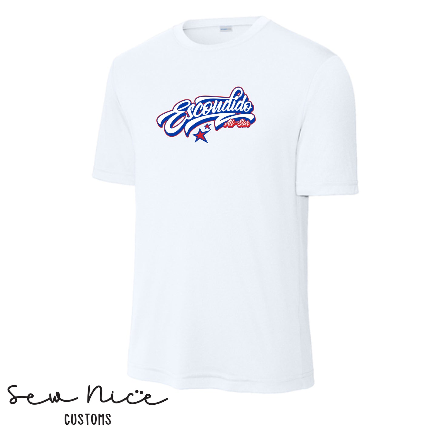 Escondido Script Logo Design- Unisex Dri Fit Shirt