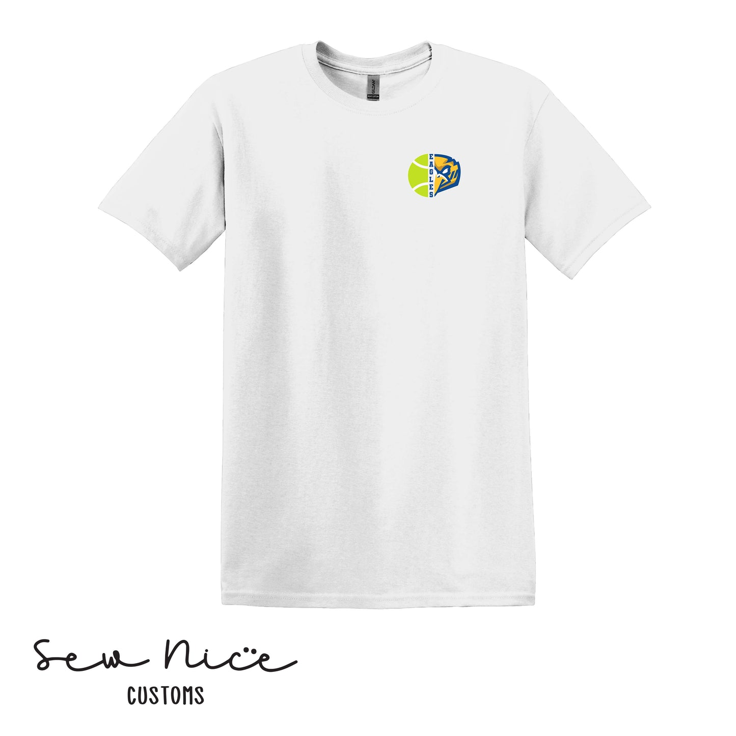 SP Eagles- Tennis Ball- Unisex Adult/Youth T-Shirt