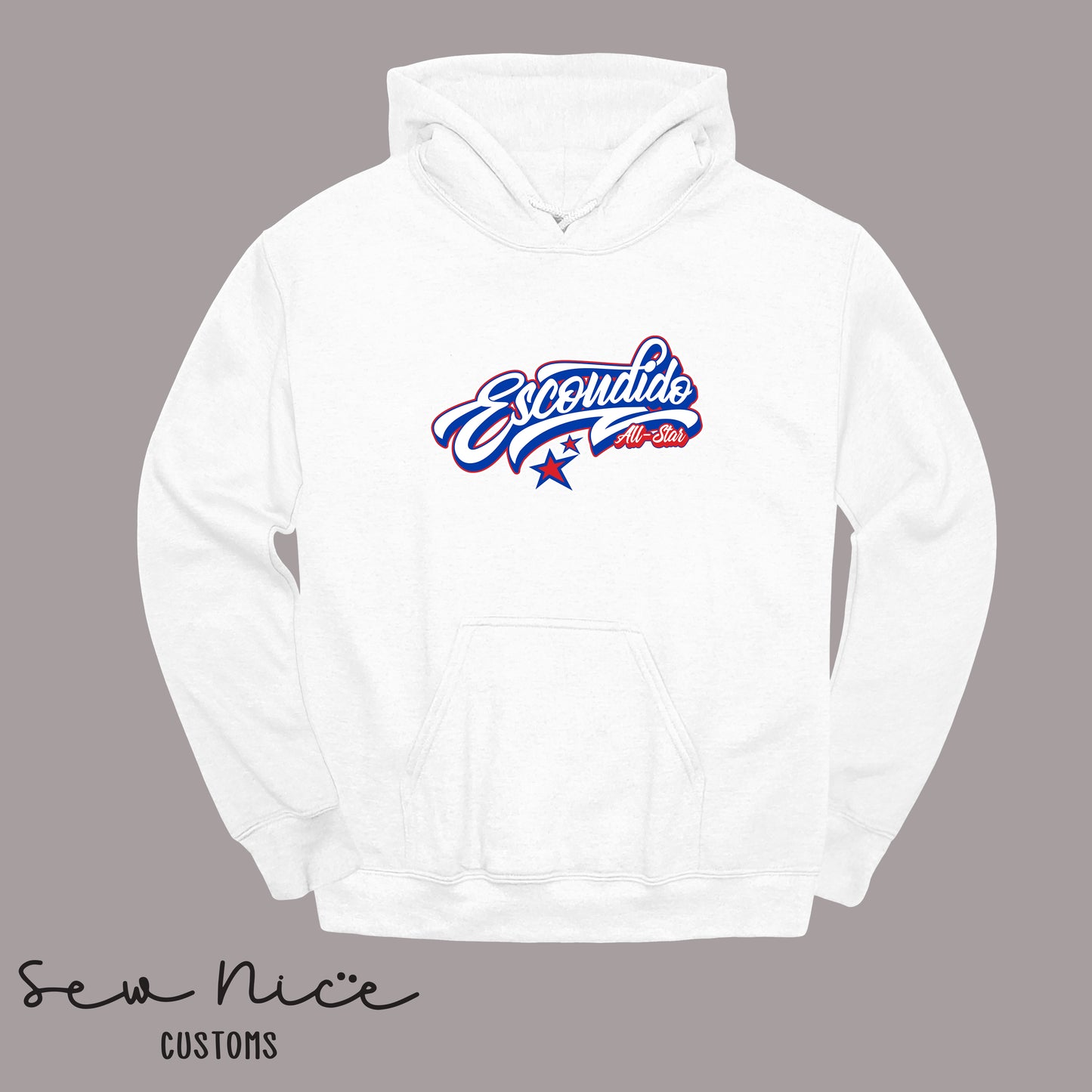 Escondido Script Logo- Unisex Hoodie