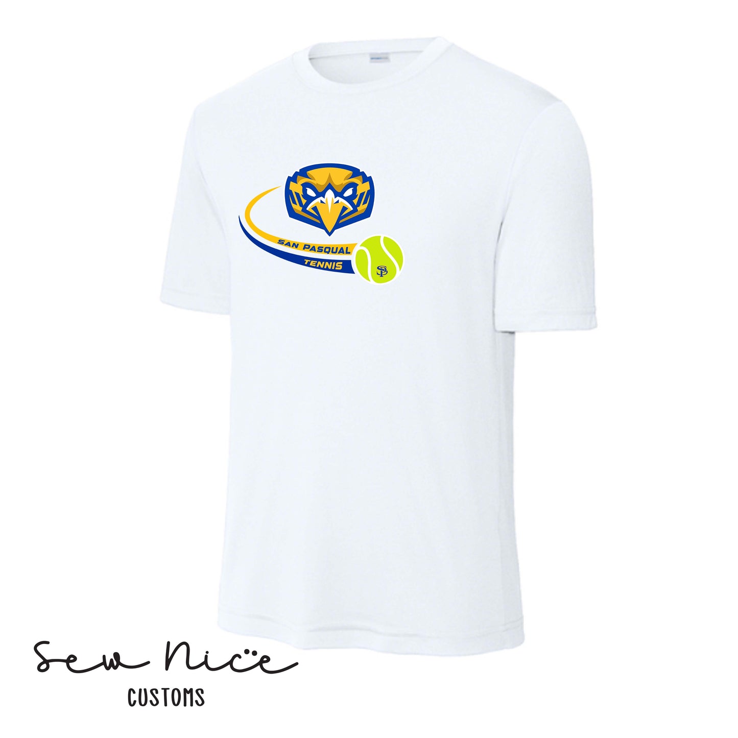 SP Eagles Swoosh Tennis- Unisex Adult/Youth Dri Fit Shirt