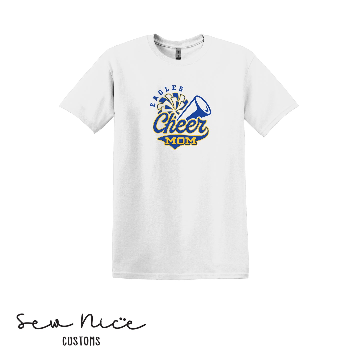 Eagles Cheer MOM- Unisex Adult T-Shirt