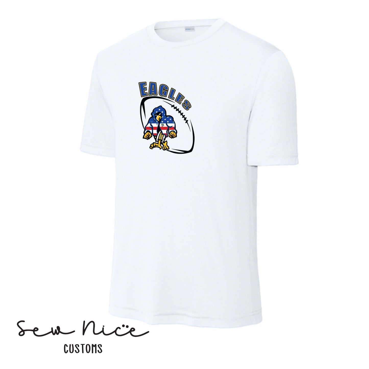 SP Eagles American Flag Robe-Unisex Dri Fit Shirt