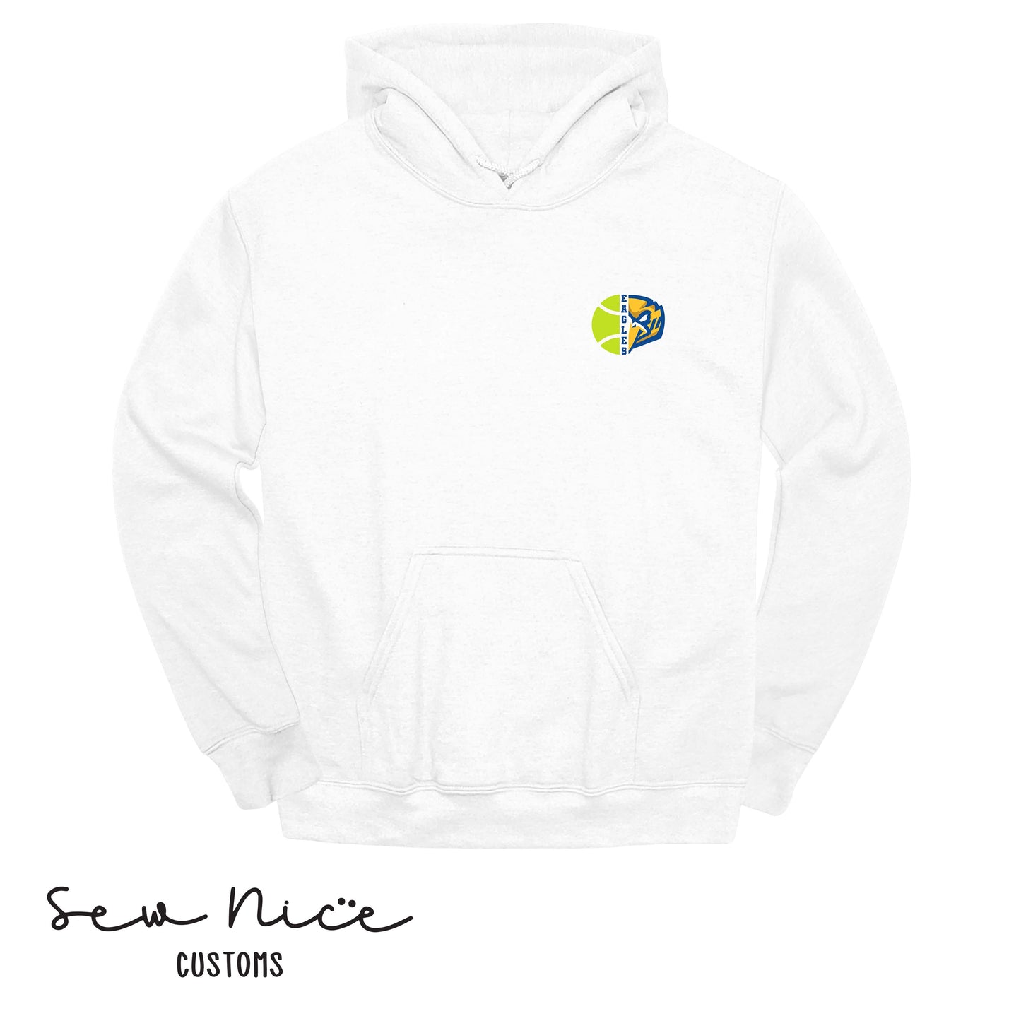 SP Eagle-Tennis Ball- Unisex Adult/Youth Hoodie