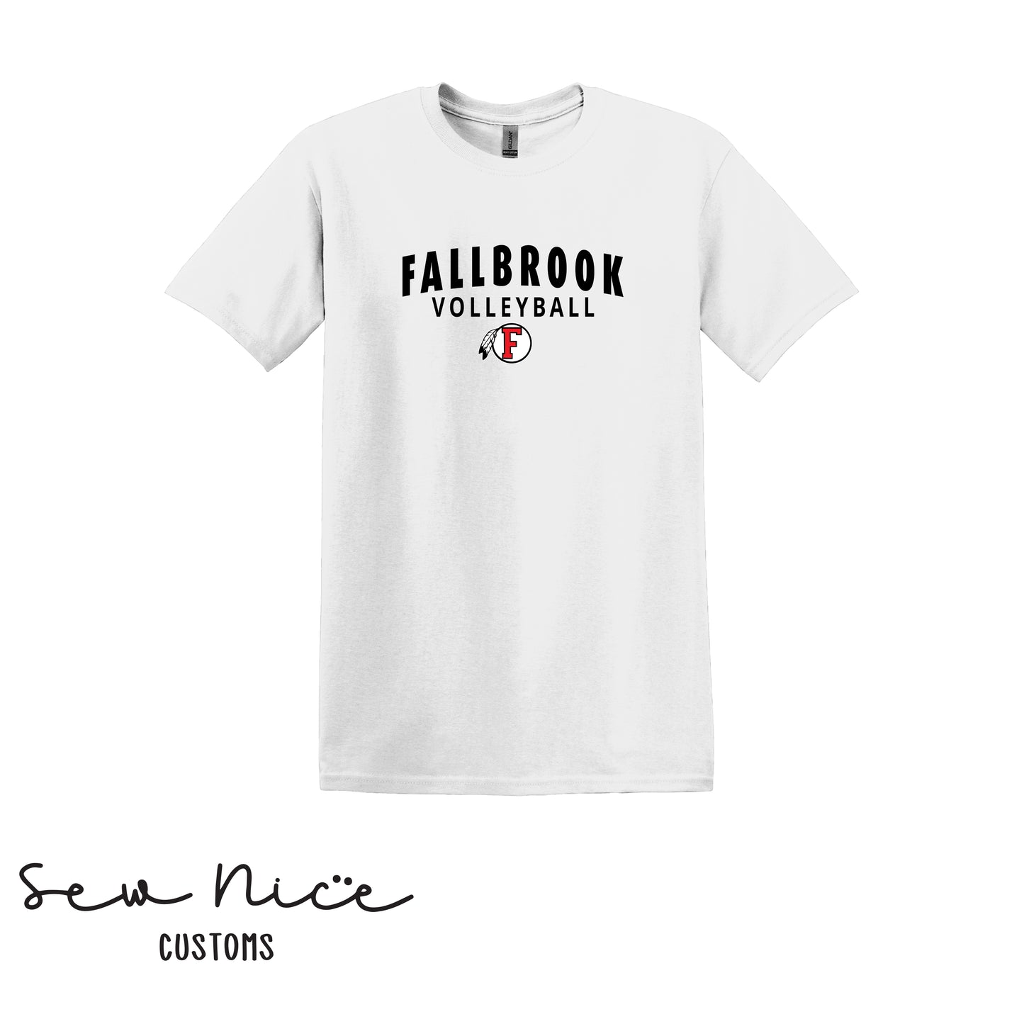 Fallbrook Arch Volleyball - Unisex Adult/Youth T-Shirt