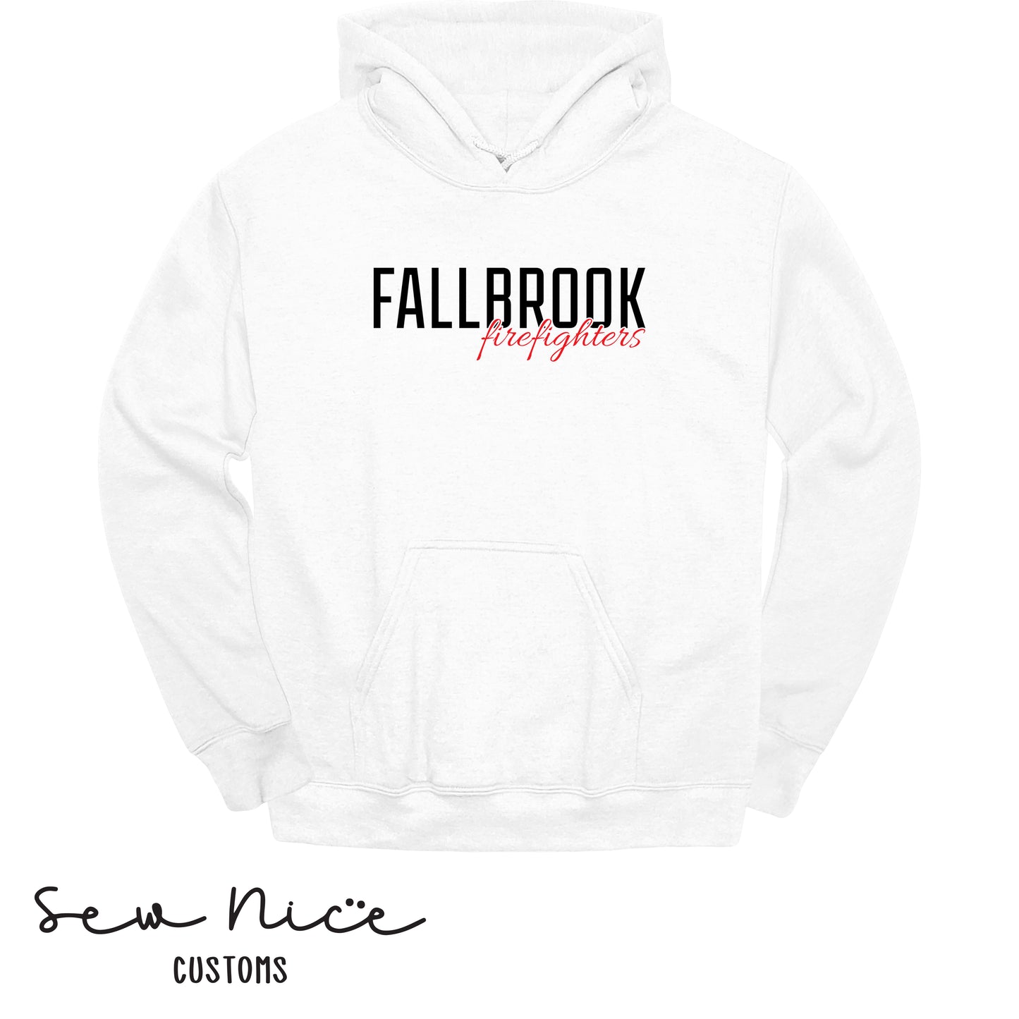 YOUTH Fallbrook Firefighters- Hoodie