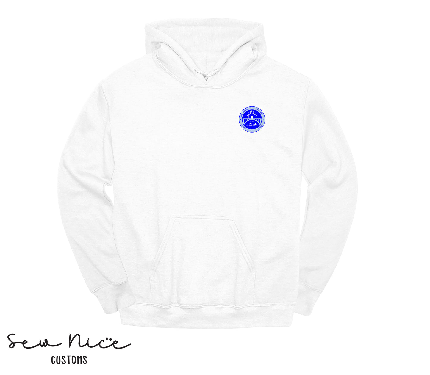 Bonsall District Logo Unisex Adult Hoodie