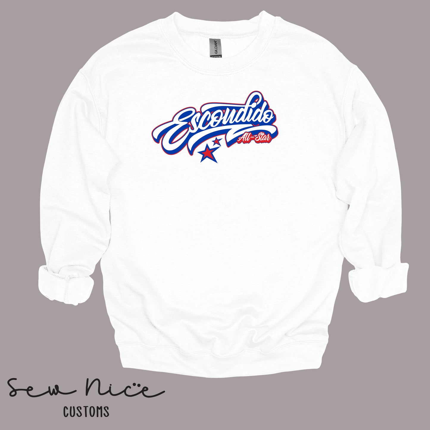 Escondido Script Logo- Unisex Crewneck Sweatshirt