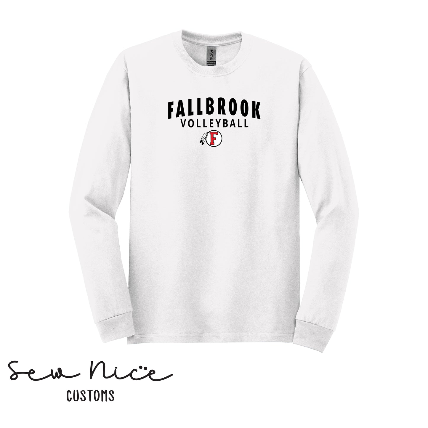 Fallbrook Arch Volleyball - Unisex Long Sleeve Shirt