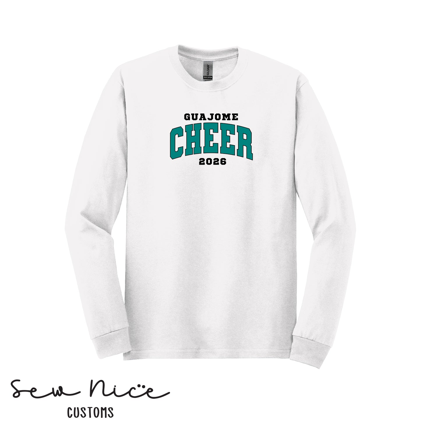 Guajome CHEER 2026- Unisex Adult/Youth Long Sleeve Shirt