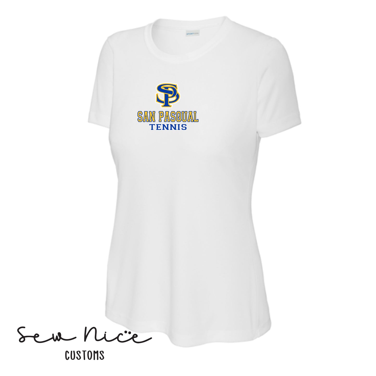 SP San Pasqual Tennis- Ladies Dri Fit Shirt