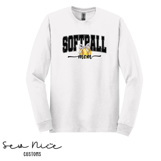 Softball Mom - Unisex Long Sleeve Shirt