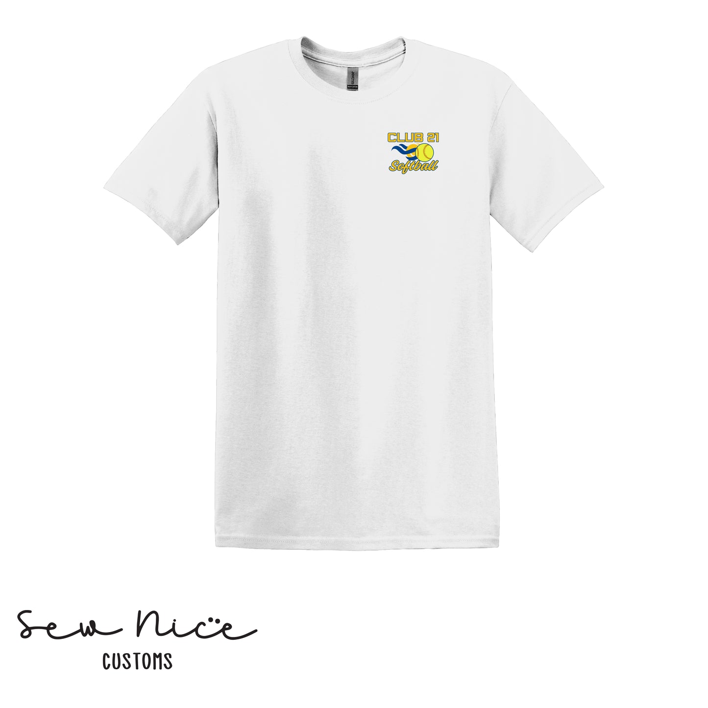 Club 21 Softball- Unisex Adult/Youth T-Shirt