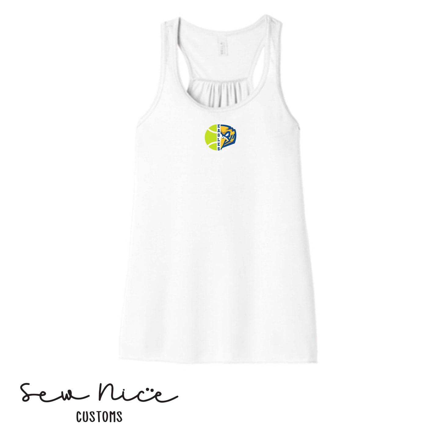 SP Eagle- Tennis Ball- Ladies Bella Canvas Tank Top