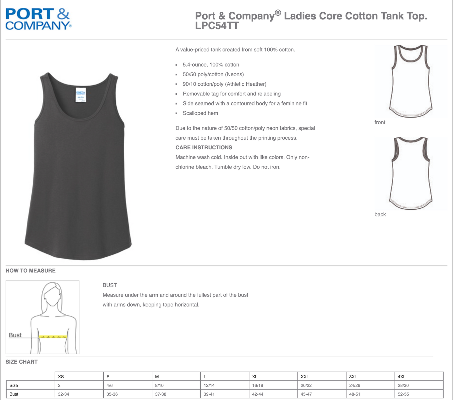 Fallbrook 4-H LADIES Tank Top