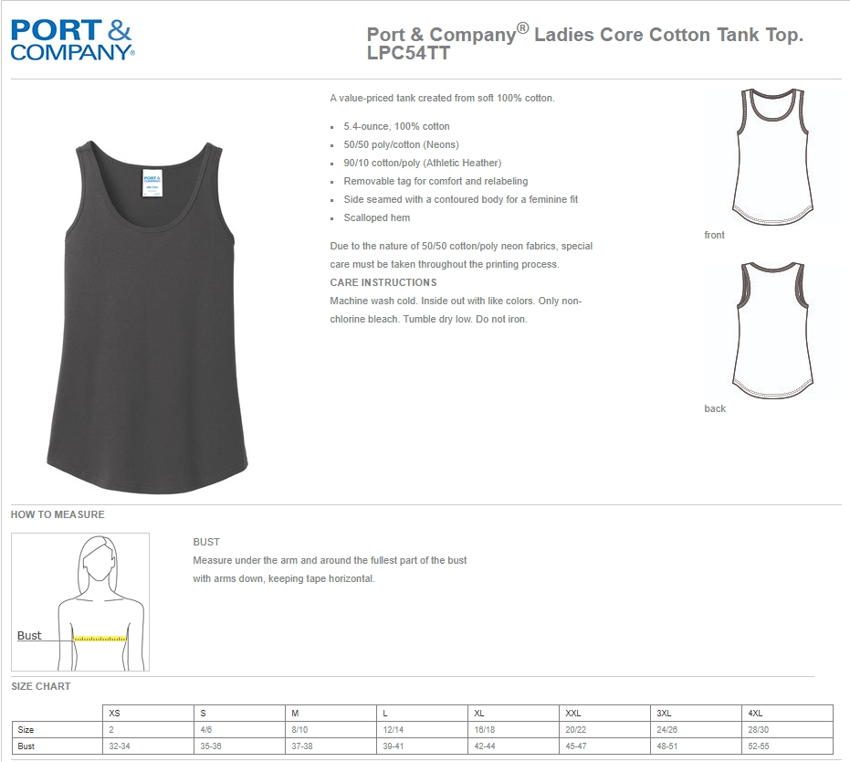 FYB Doodle Game Day- Ladies Tank Top