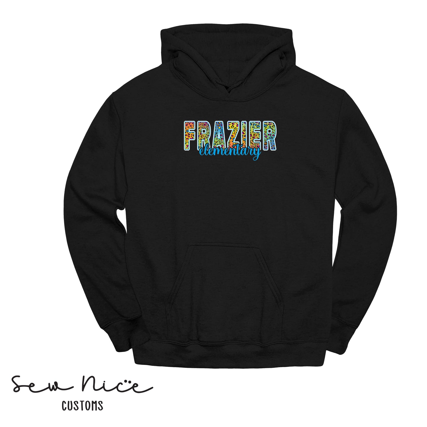 Leopard Frazier Design- Unisex Adult/Youth Hoodie