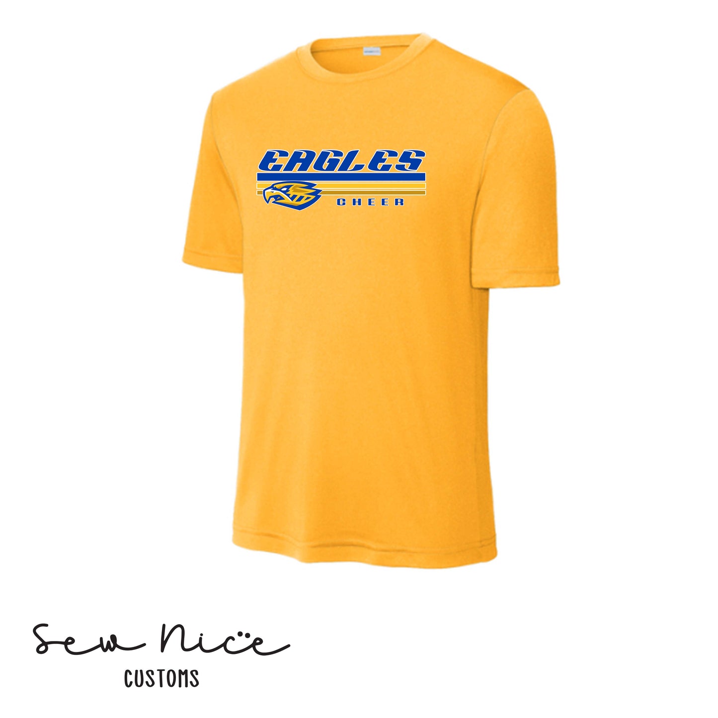 SP Eagles Lines Cheer- Unisex Adult/Youth Dri Fit Shirt