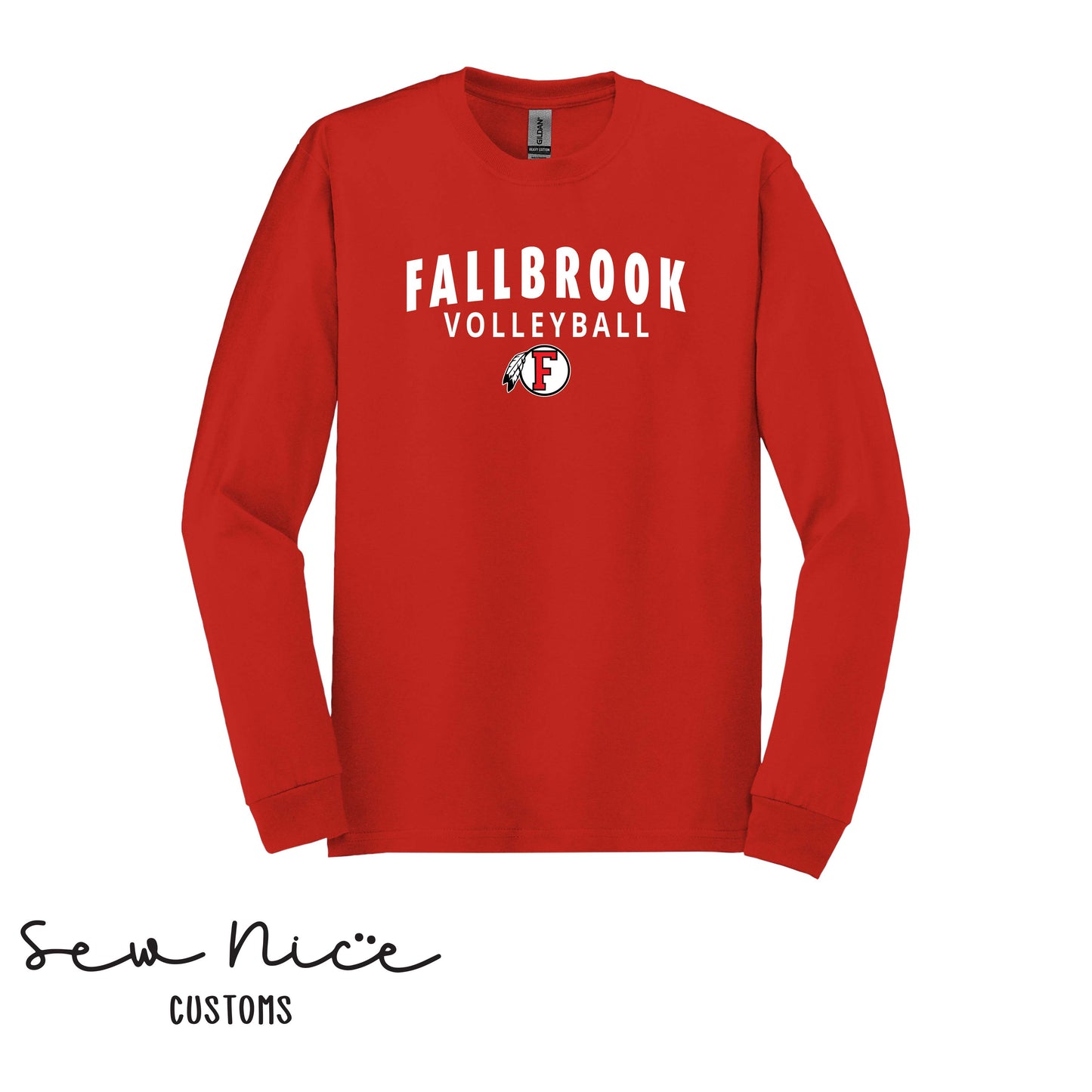 Fallbrook Arch Volleyball - Unisex Long Sleeve Shirt