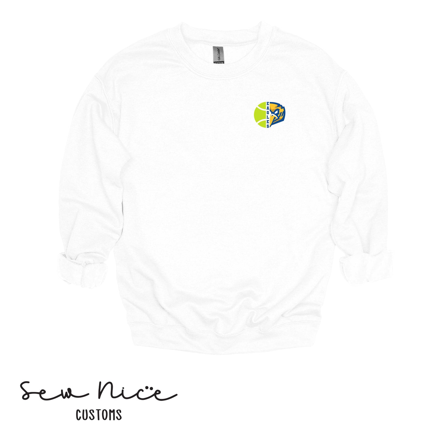 SP Eagle-Tennis Ball- Unisex Adult/Youth Crewneck Sweatshirt