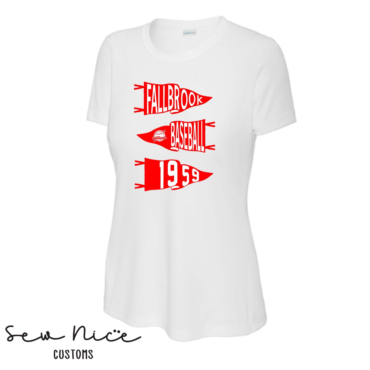 FYB Flag Trio- Ladies Dri Fit Shirt