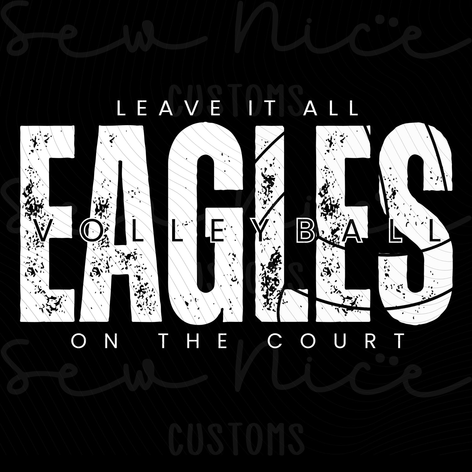 SP Eagles Volleyball Leave It All On The Court
